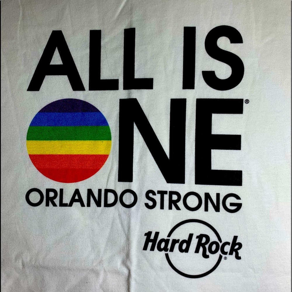 All is One, Orlando Strong, Hard Rock tee